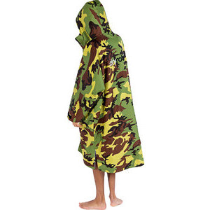 Dryrobe Advance Long Sleeve Change Robe V3 DR104V3 - Camouflage / Grey